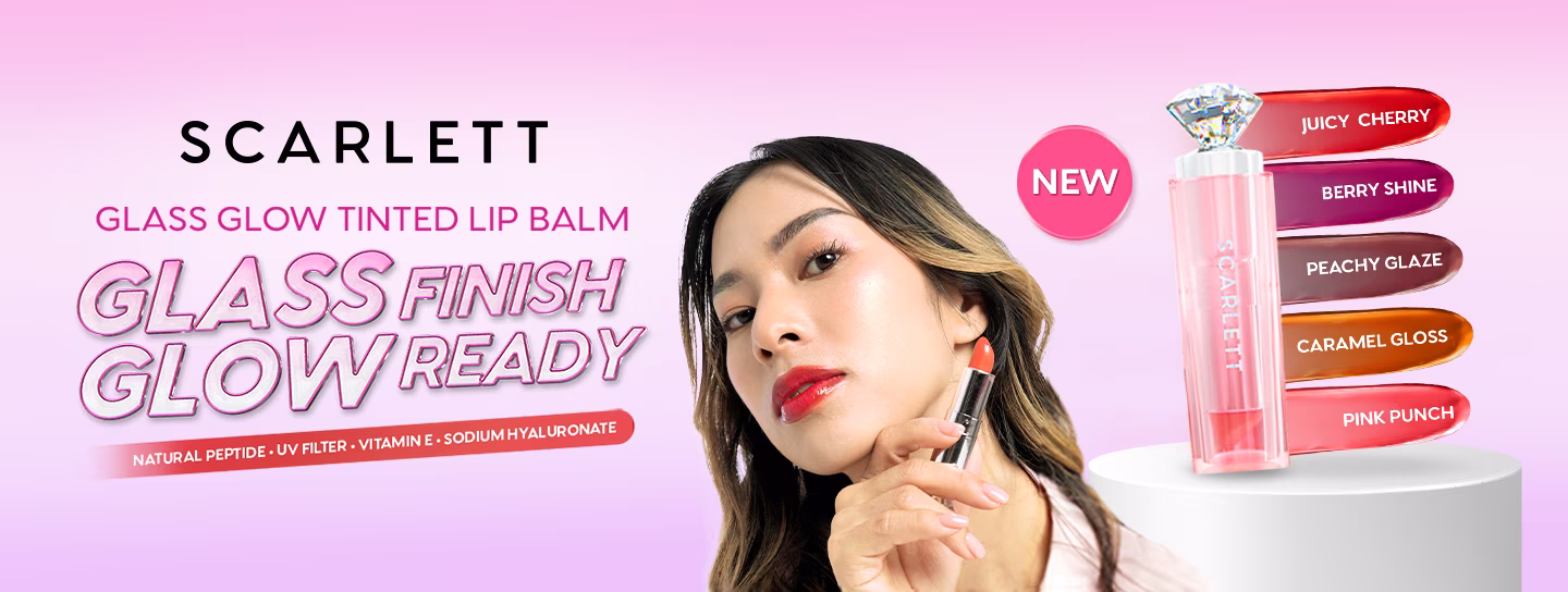 banner-Scarlett Glass Glow Tinted Lip Balm