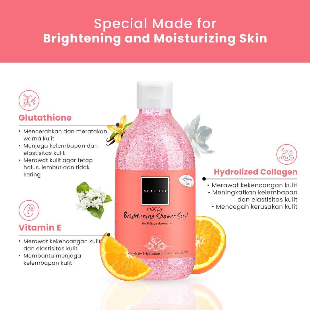 Happy Shower Scrub
