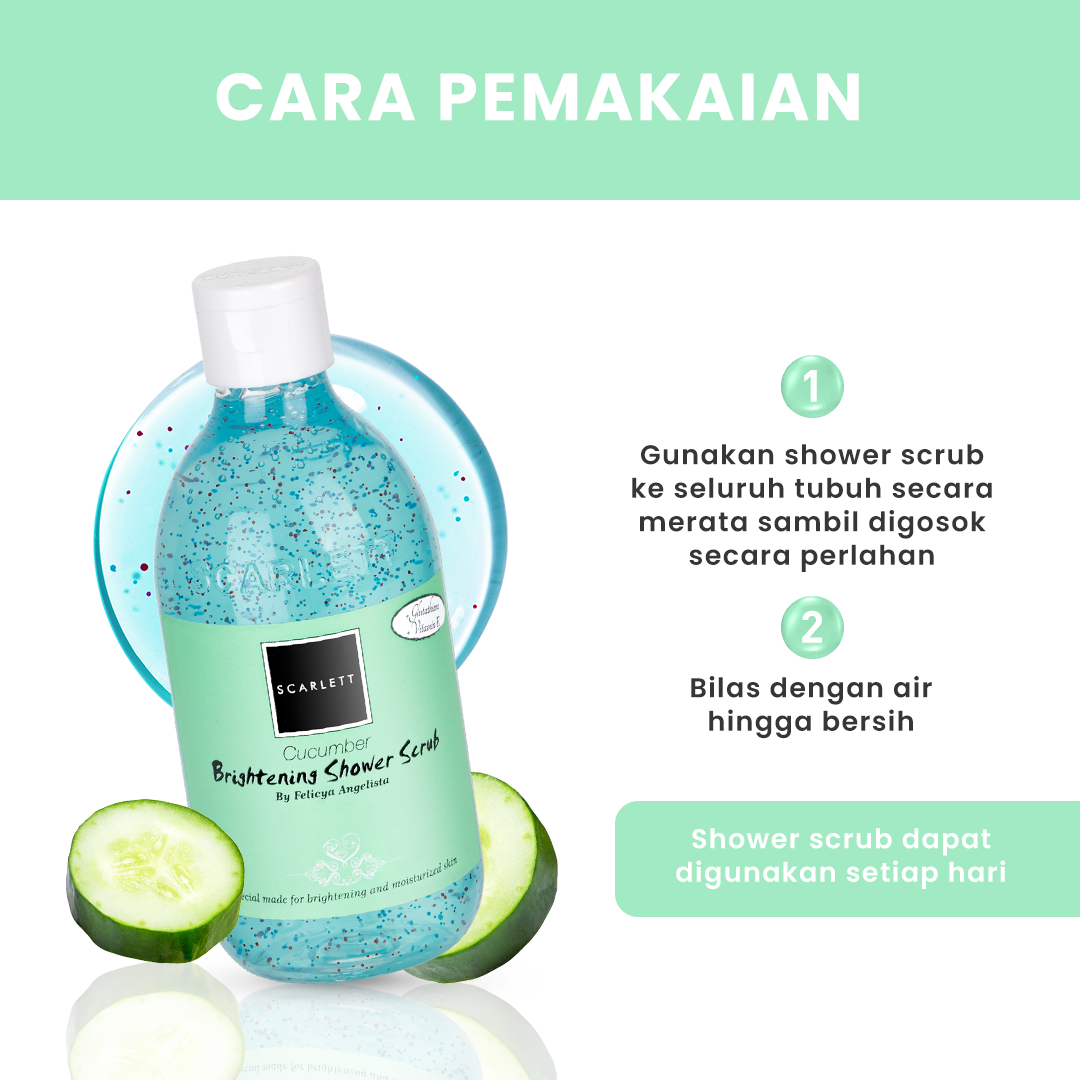 Cucumber Shower Scrub