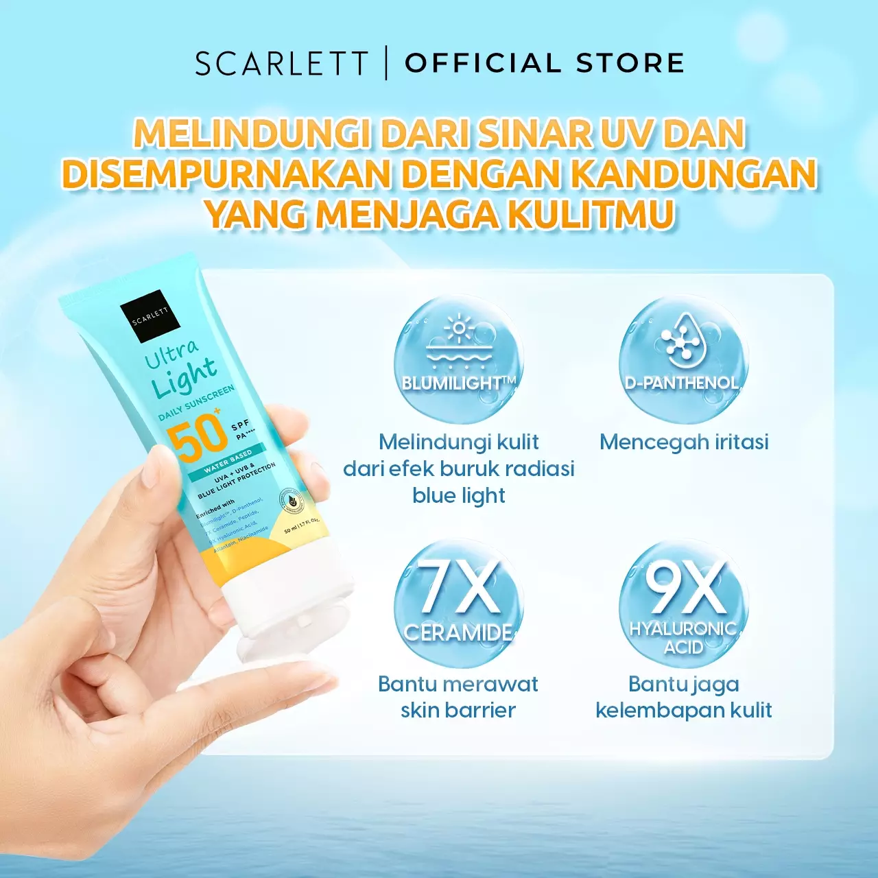 UV LIGHT SUNSCREEN