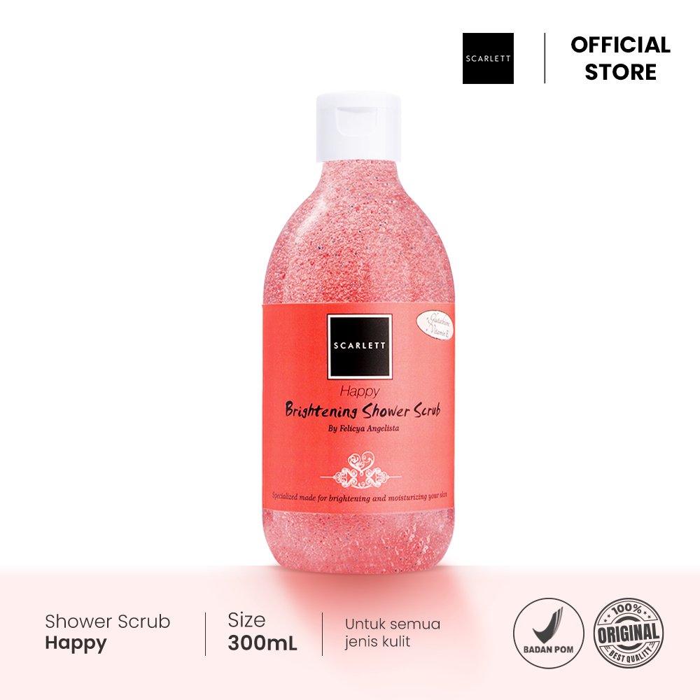 Happy Shower Scrub