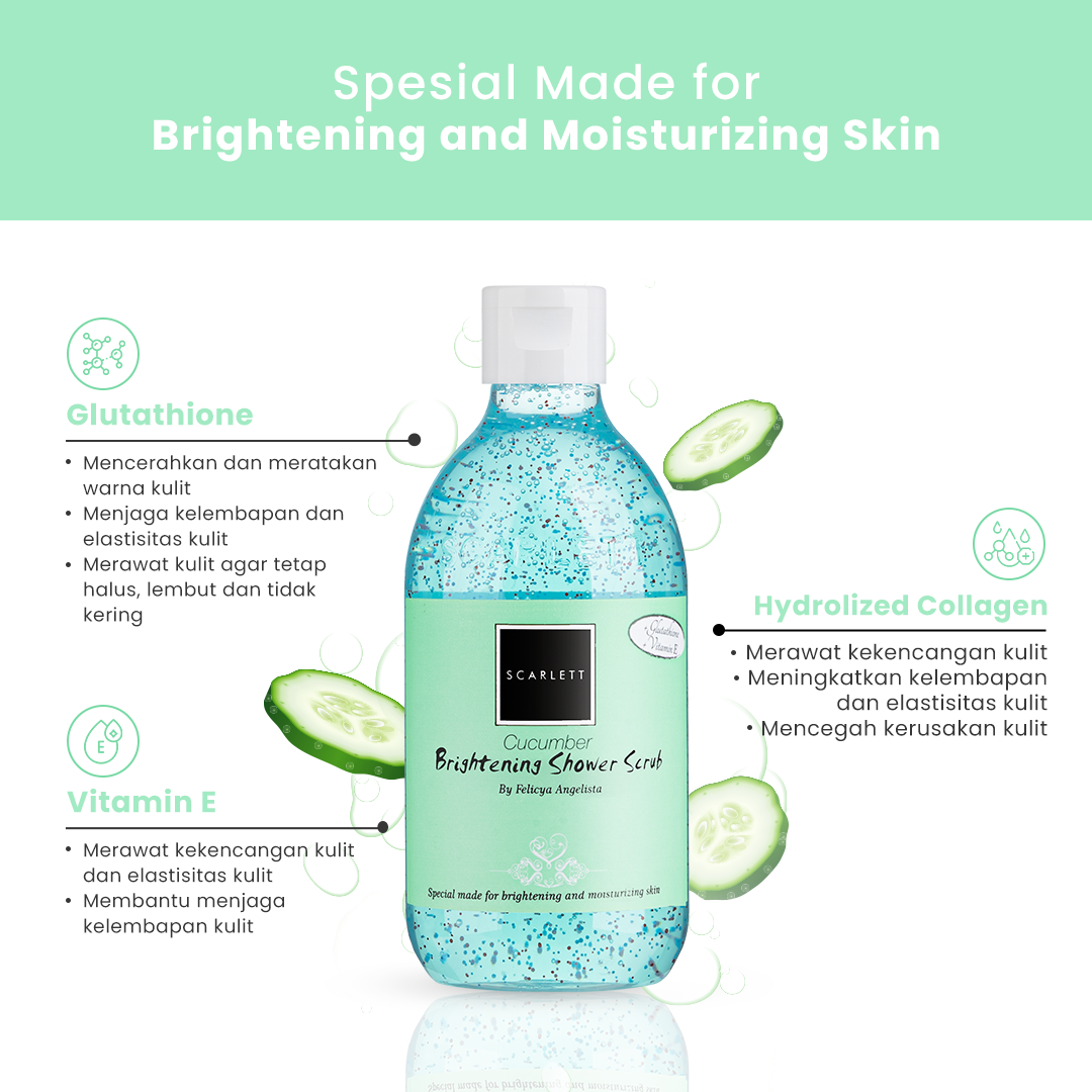 Cucumber Shower Scrub