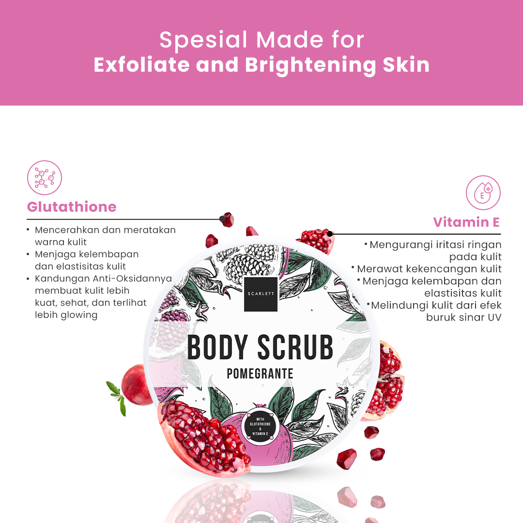 Pomegrante Body Scrub