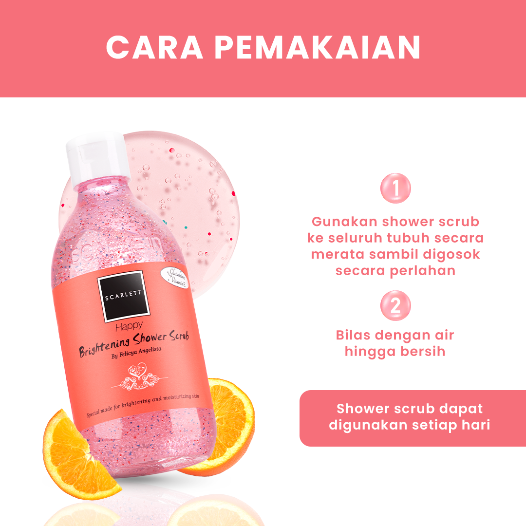 Happy Shower Scrub